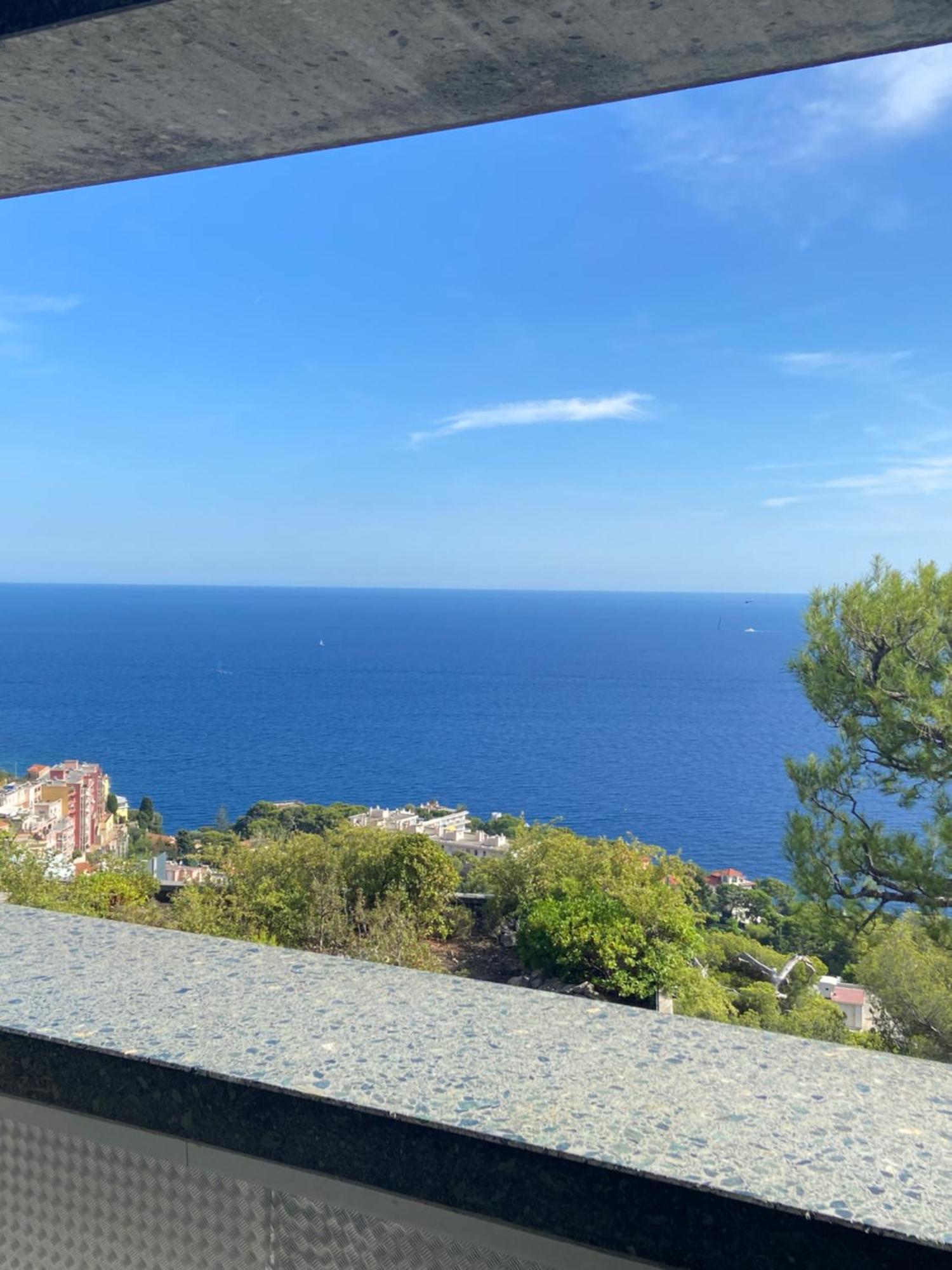 Monaco Doors 5 Vue Mer, Piscine, Parking Cap-d'Ail Eksteriør billede